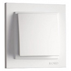 Выключатель одноклавишный mono electric despina 102-252525-100